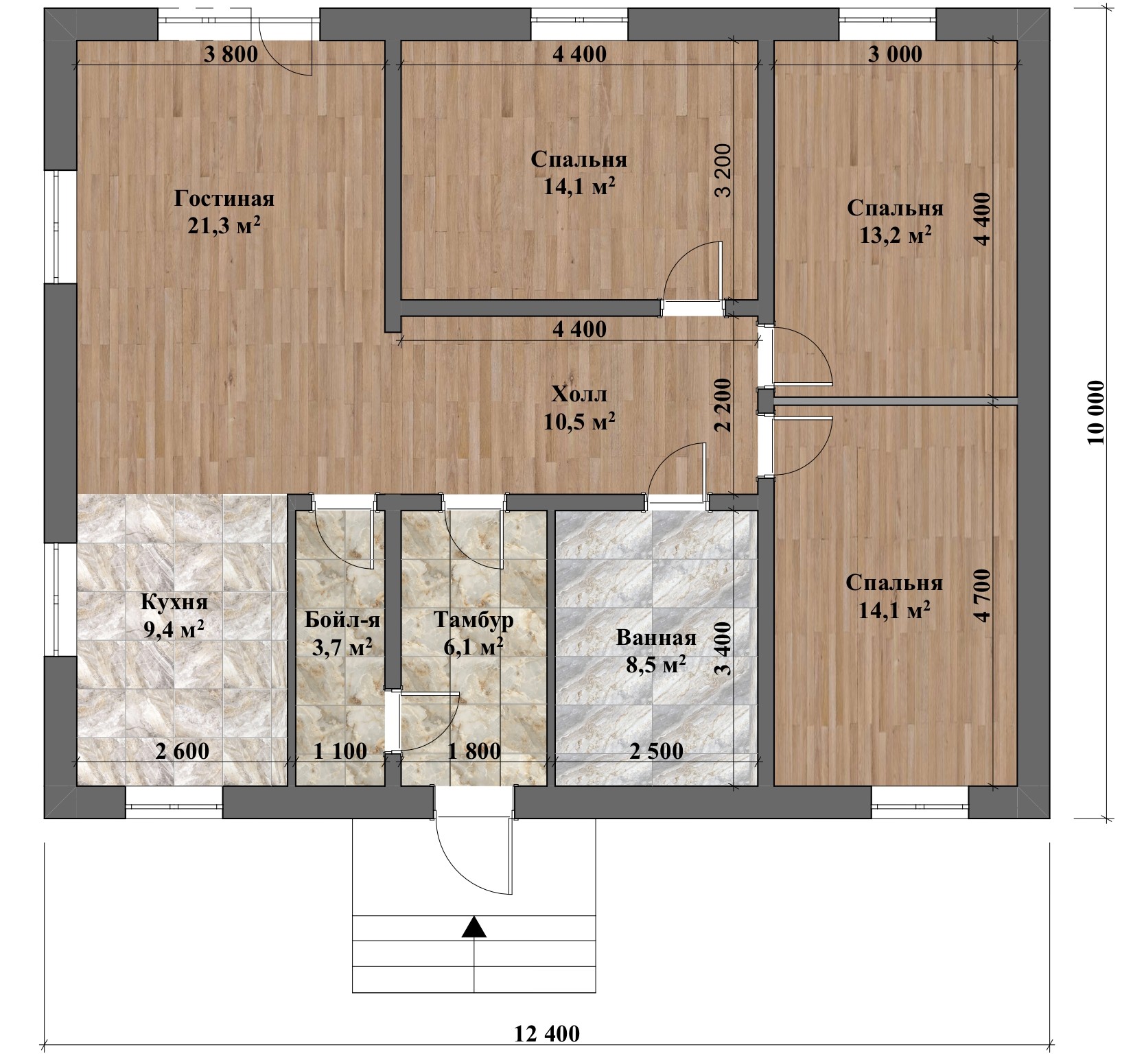6. Баргузин 120 Планировка размеры комнат