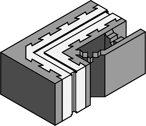 ThermoBlock угловой ТБУ300 эпюр