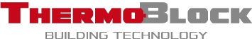 logo text ThermoBlock - строительные технологии